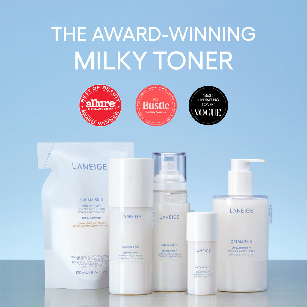 Cream Skin Milky Toner with Ceramides & Peptides for Nourishing Hydration Beauty Care for Your Routine