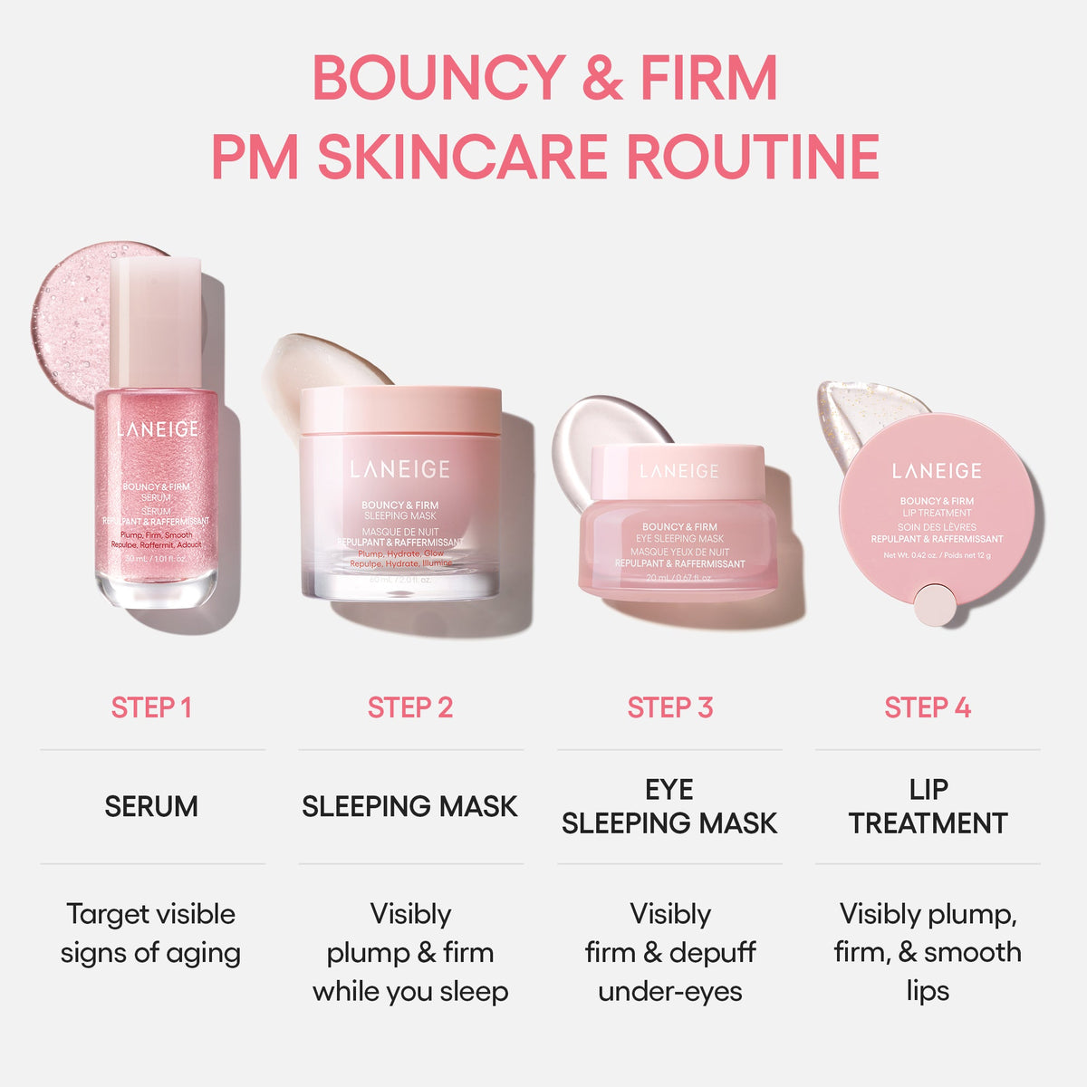 Bouncy & Firm Bundle Less Fuss With Skincare