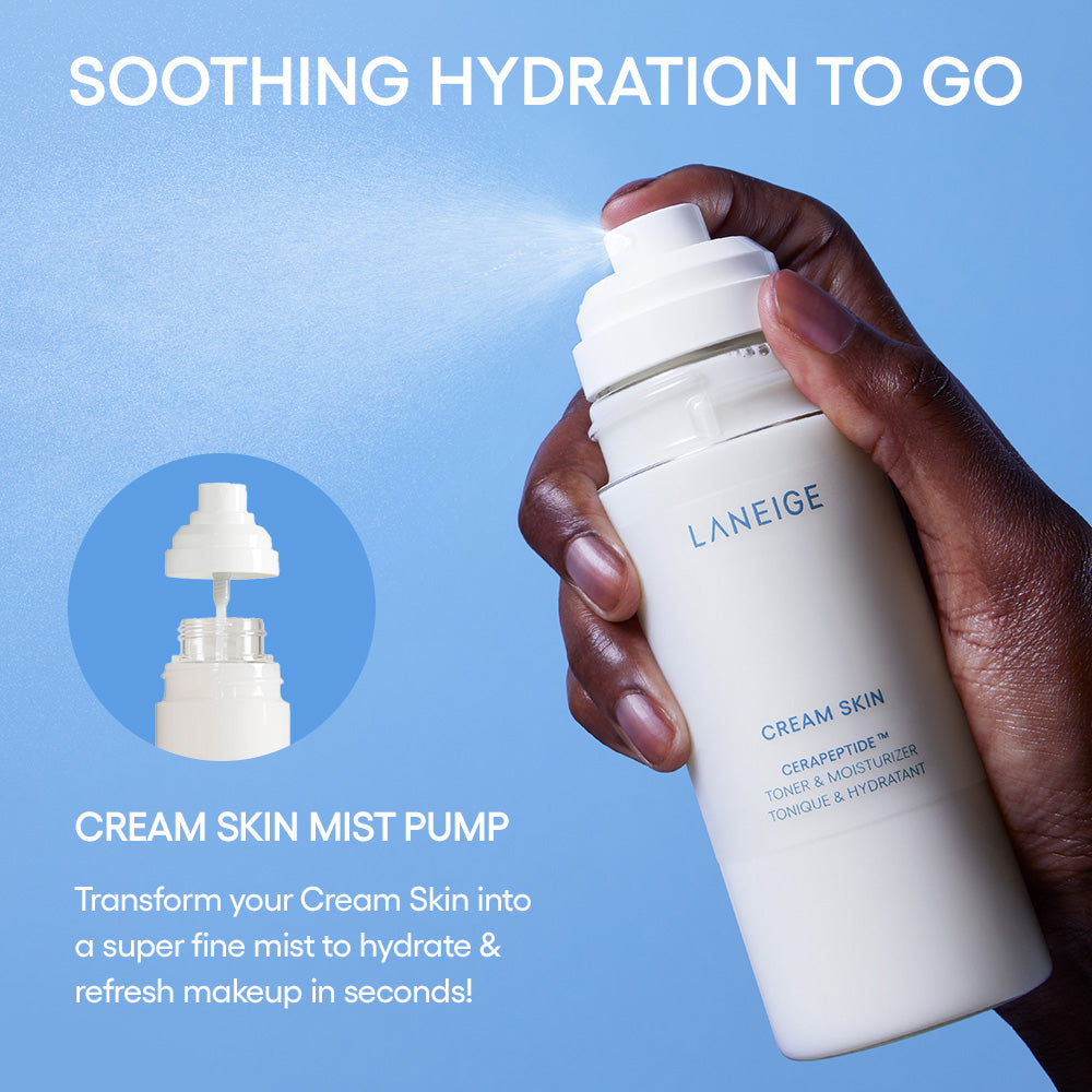 Cream Skin Mist Pump Skincare for Your Evening