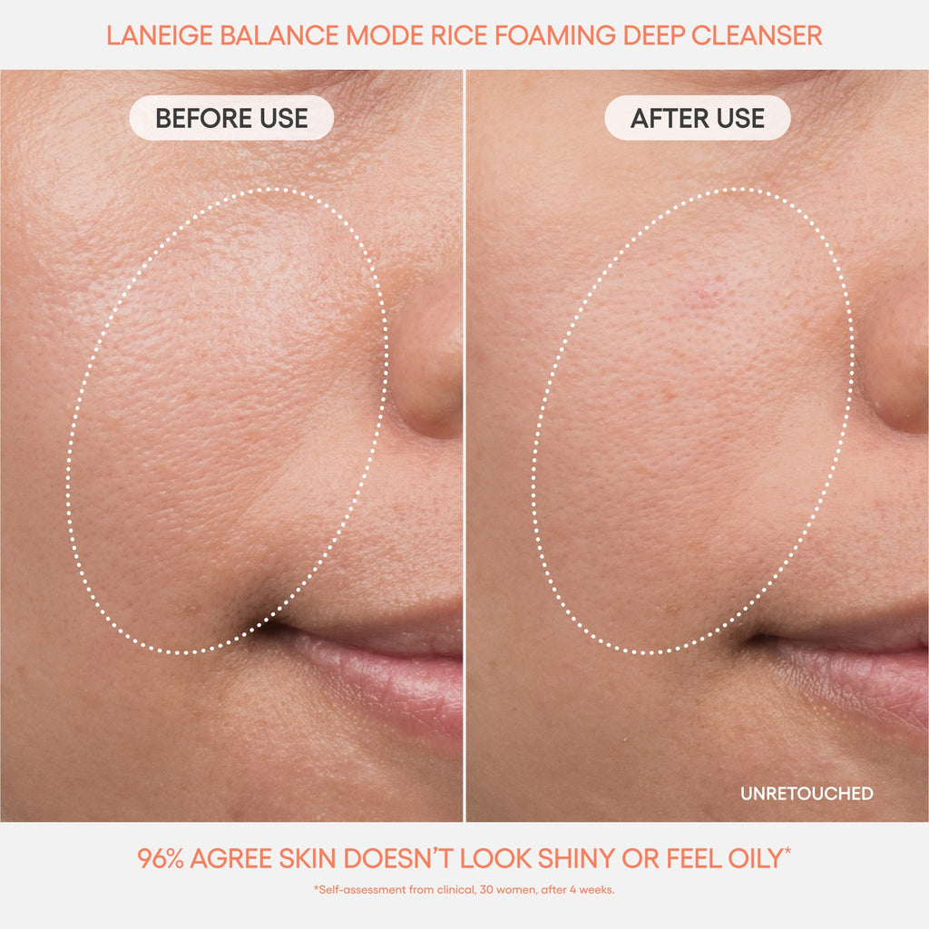 Balance Mode Rice Foaming Deep Cleanser Your Everyday Beauty Moment