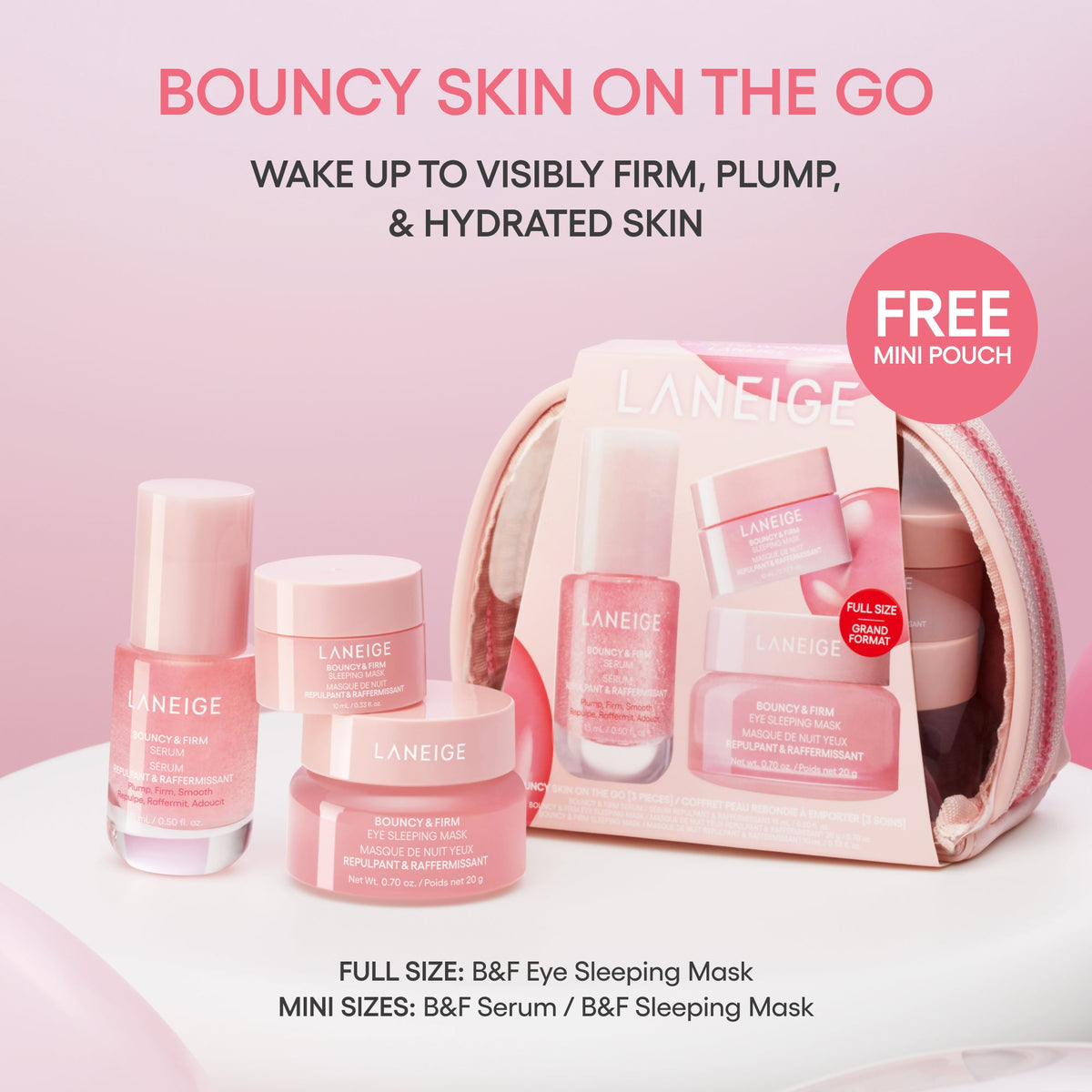 Bouncy Skin On The Go Skincare for Your Everyday Lineup