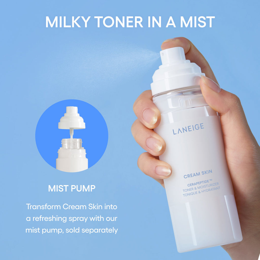 Cream Skin Milky Toner with Ceramides & Peptides for Nourishing Hydration Beauty Care for Your Routine