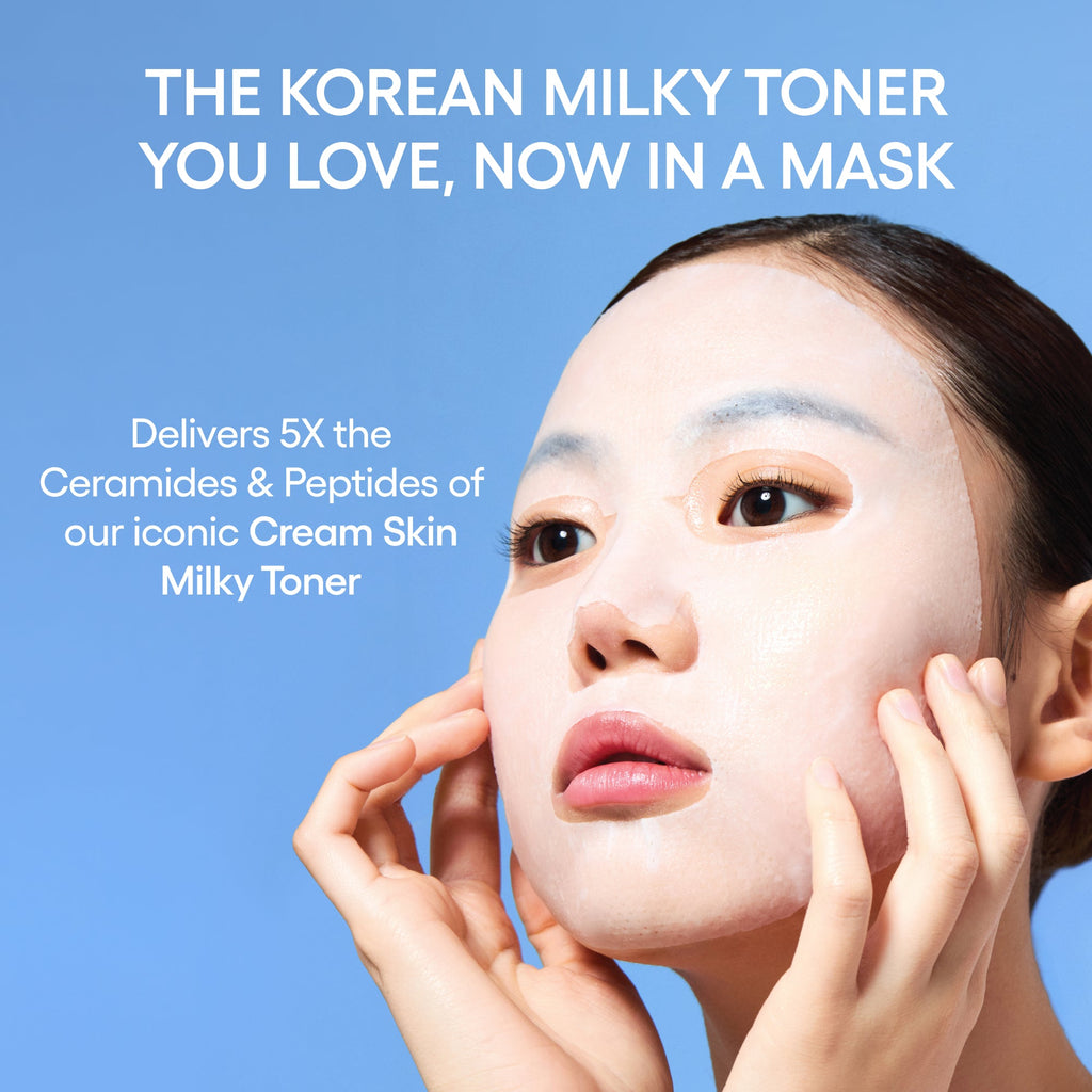 Cream Skin Milky Hydration Sheet Mask Your Beauty Routine in Focus