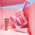 Glassy Lip Minis 3 Pc. Glaze Craze Tinted Peptide Lip Serum Gift Set Skincare Choices for Early Starts