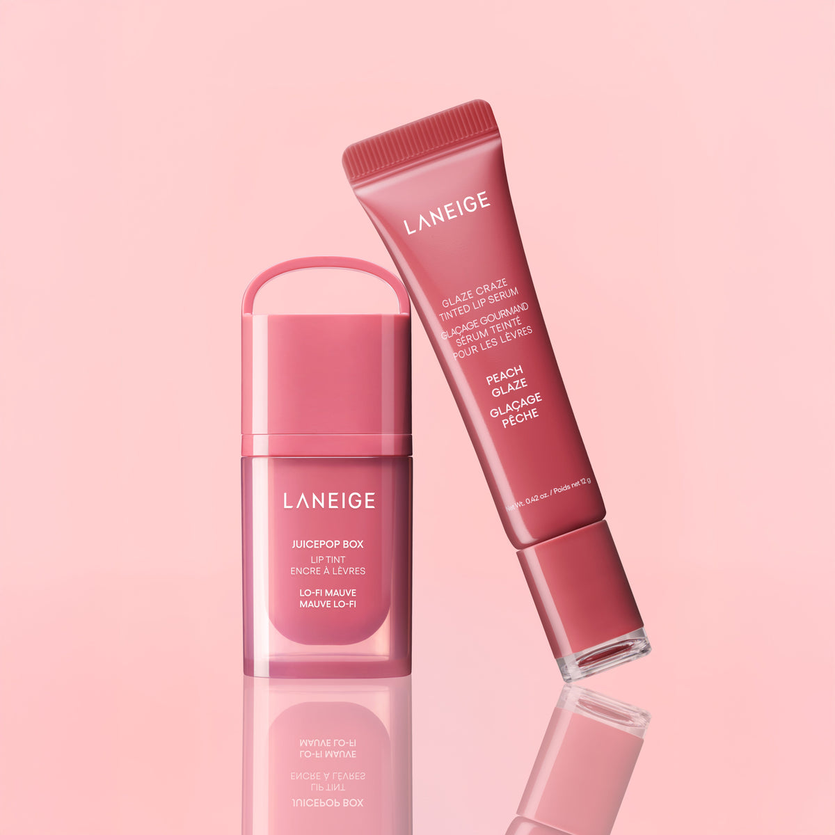 Tint & Glaze Duo: Lo-Fi Mauve & Peach Glaze Daily Beauty Care