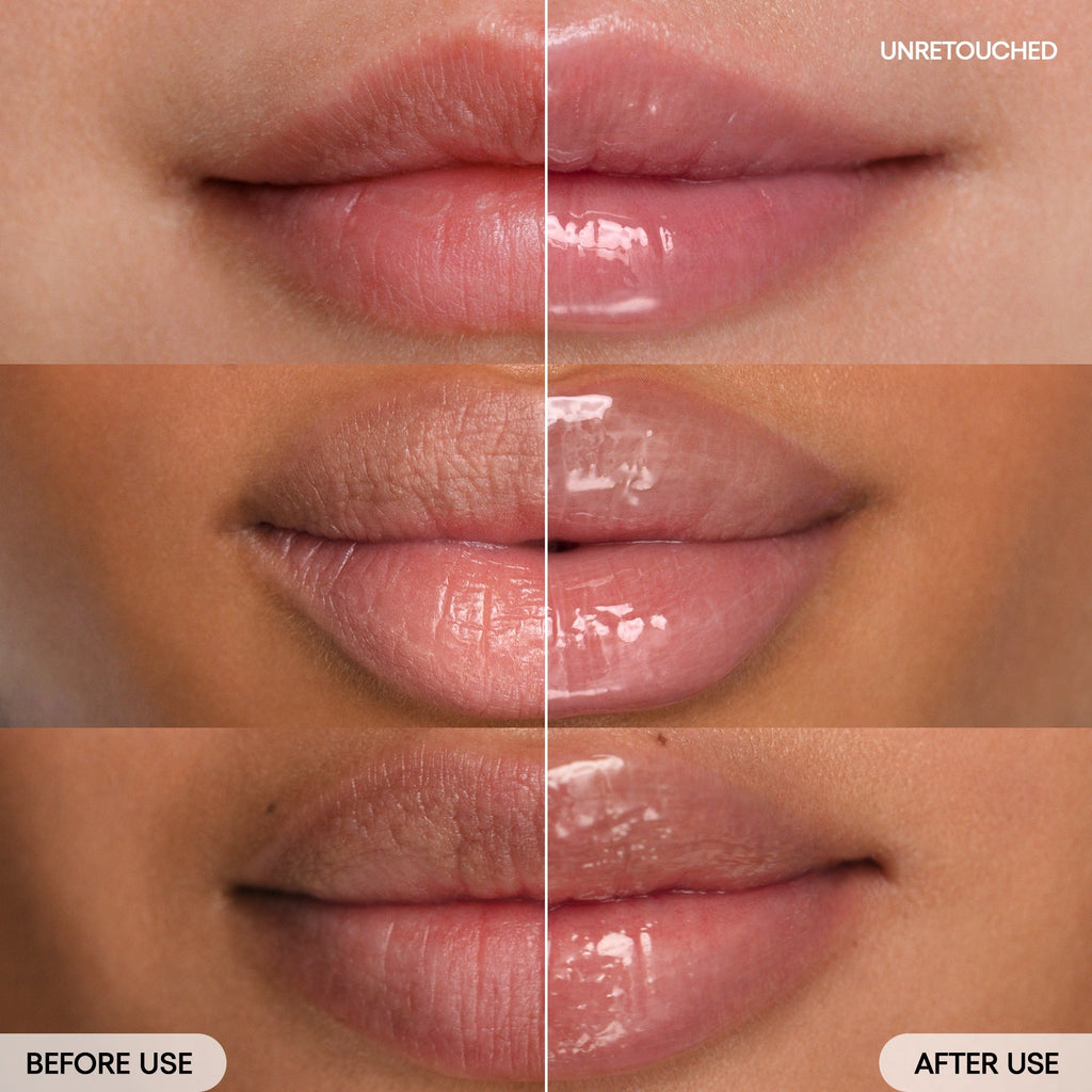 Before & After Lip Sleeping Mask Berry (Original) on model