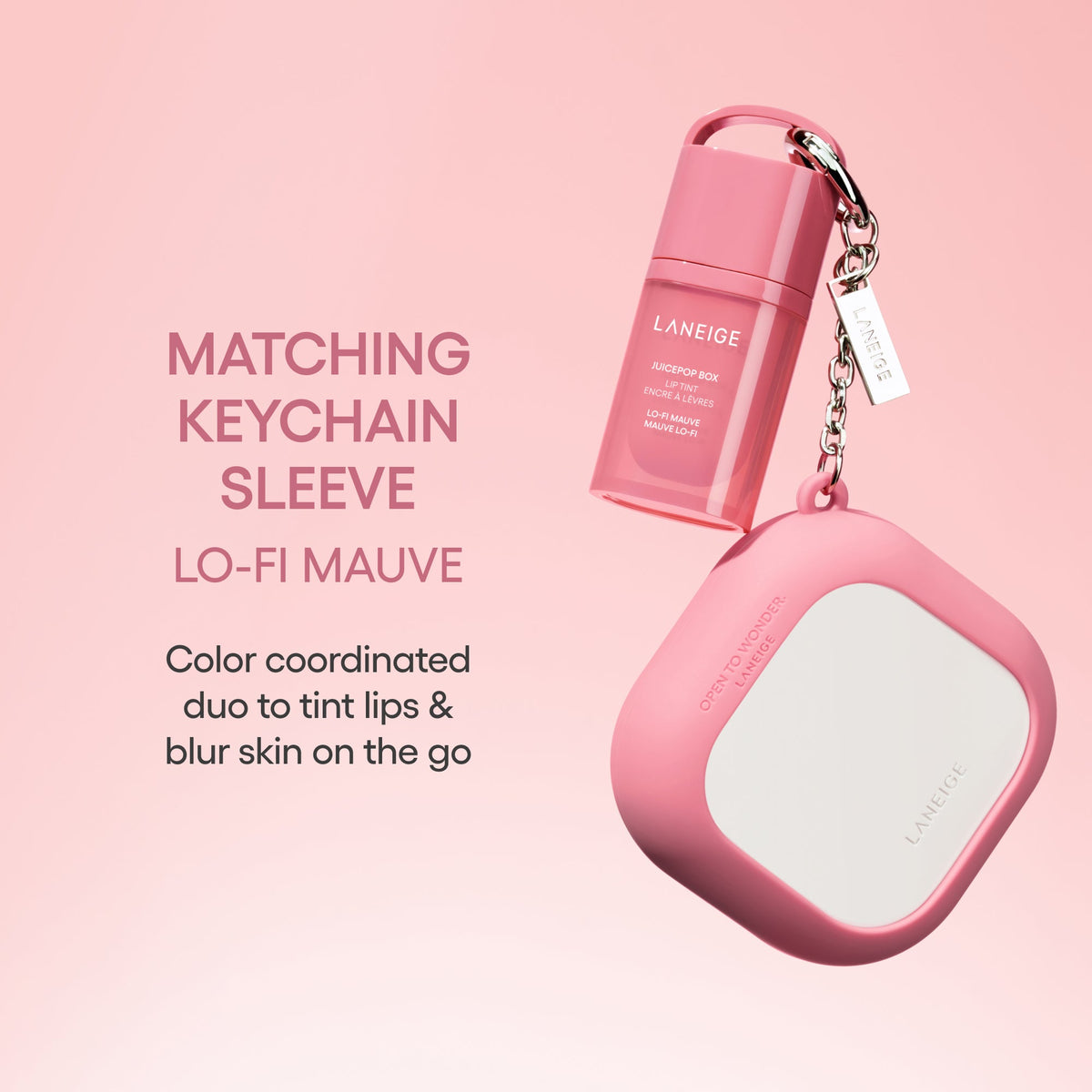 Neo Powder & Lo-Fi Mauve Keychain Bundle A Beauty Routine of Your Own