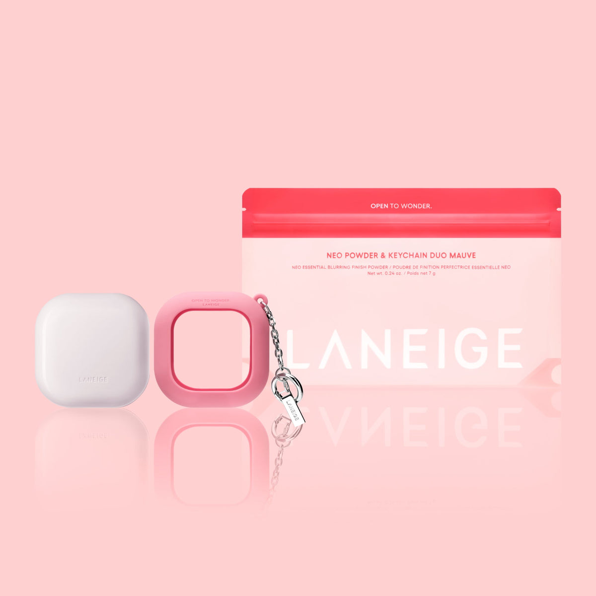 Neo Blurring Powder & Keychain Daily Skincare for Workdays