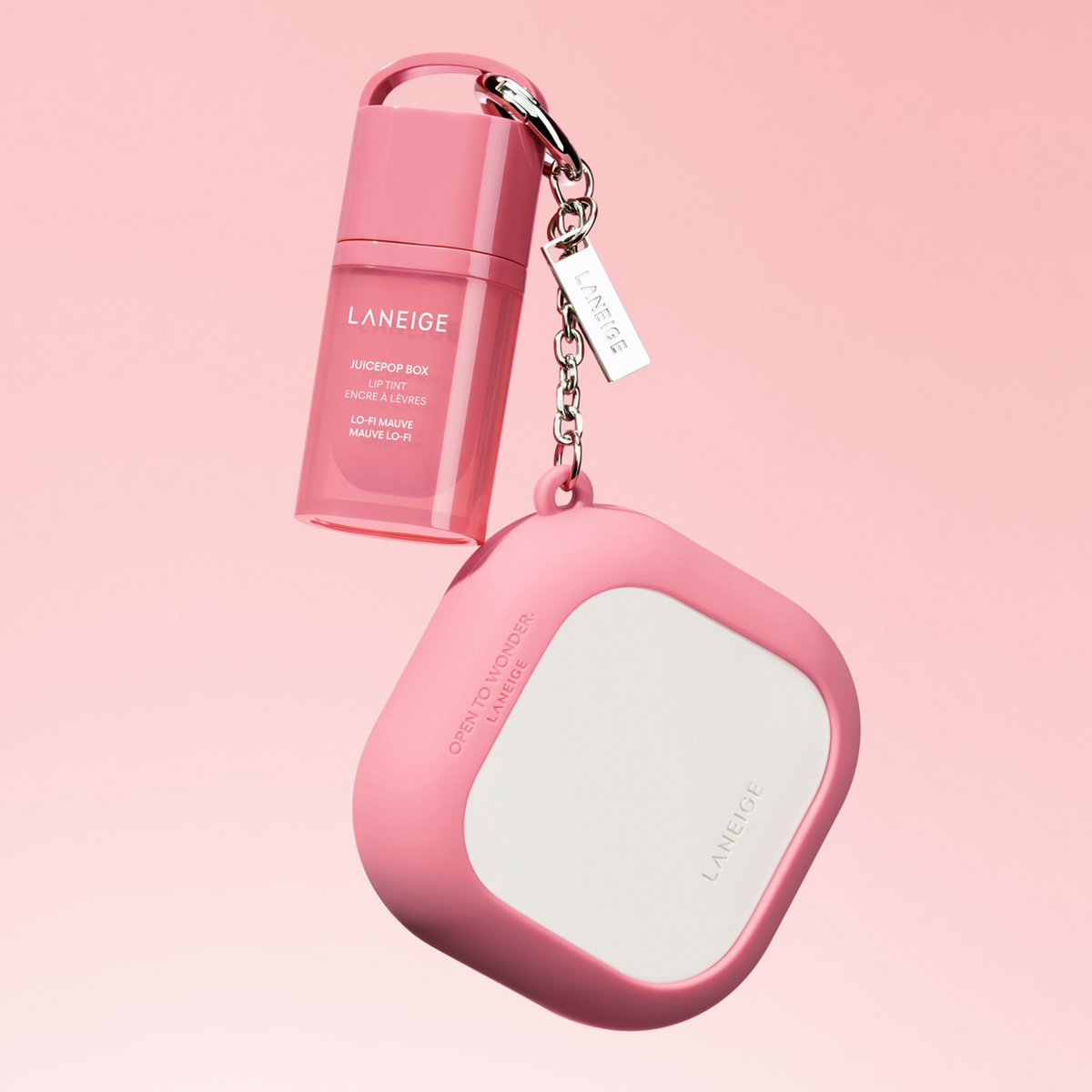 Neo Powder & Lo-Fi Mauve Keychain Bundle A Beauty Routine of Your Own